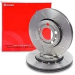Brembo Bremsscheibe Vorderachse bel&uuml;ftet [Hersteller-Nr. 09.7011.75] f&uuml;r Audi,