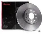 Brembo Bremsscheibe bel&uuml;ftet vorne [Hersteller-Nr. 09.9145.11] f&uuml;r Audi, VW, Skoda,