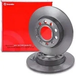 Brembo Bremsscheibe voll hinten [Hersteller-Nr. 08.9918.21] f&uuml;r VW, Seat, Audi