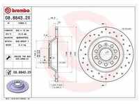Brembo Bremsscheibe [Hersteller-Nr. 08.8843.2X] für Audi