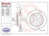 Brembo Bremsscheibe [Hersteller-Nr. 09.B591.10] für Nissan