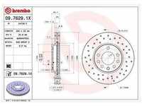 Brembo Bremsscheibe Vorderachse Belüftet [Hersteller-Nr. 09.7629.1X] für...