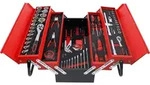 Bgs Do It Yourself Metall-Werkzeugkoffer inkl. Werkzeug-Sortiment, 86-tlg.