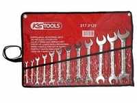 Ks Tools Doppel-Maulschlüssel-Satz, 12-tlg, 6x7-30x32mm [Hersteller-Nr. 517.0125]