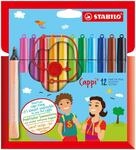 Filzstift mit Kappenring STABILO Cappi