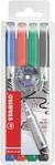 Permanent-Marker STABILO Write-4-all medium