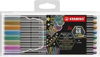 Premium Metallic-Filzstift STABILO Pen 68 metallic