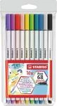 Premium-Filzstift mit Pinselspitze STABILO Pen 68 brush