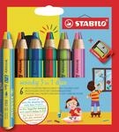 Multitalent-Stift mit Doppelspitze STABILO woody 3 in 1 duo