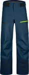 Ortovox 70861, Ortovox 3L Ravine Shell Herren Skihose-Dunkel-Blau-L, Kostenlose