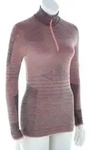 Ortovox 230 Competition Zip Neck Damen Funktionsshirt-Pink-Rosa-XS