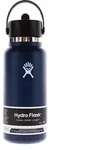 Hydro Flask 32oz Wide Mouth Flex Straw Cap 946ml Thermosflasche-Dunkel-Blau-One Size