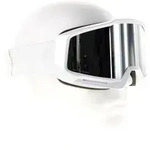 100% Okan Hiper Skibrille-Silber-One Size