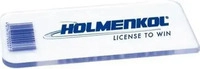 Holmenkol 20630, Holmenkol Spatola 3mm Plastik Klinge-Blau-One Size, Kostenlose