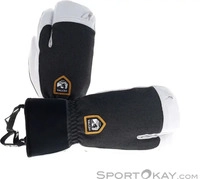 Hestra 30592, Hestra Army Leather Patrol 3-Finger Handschuhe-Dunkel-Grau-7,