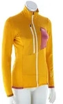 Ortovox Fleece Grid Damen Fleecejacke-Orange-XS