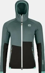 Ortovox 87302, Ortovox Fleece RIB Hoody Damen Fleecejacke-Grau-S, Kostenlose