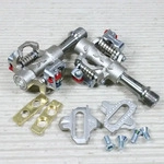 Xpedo XMF08TT, Xpedo M-Force 8 TI Klickpedale-Silber-One Size, Kostenlose