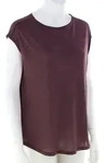 Fj&auml;llr&auml;ven High Coast Cool Damen T-Shirt-Dunkel-Rot-L