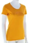 Ortovox 150 Cool Vintage Badge Damen T-Shirt-Orange-XS