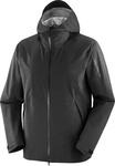 Salomon LC2211400, Salomon Outerpath 2.5L WP Herren Outdoorjacke-Schwarz-M,