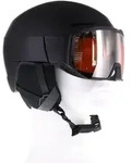 Salomon Osmo Skihelm mit Visier-Schwarz-M