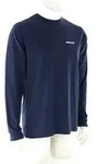 Patagonia Long-Sleeved P-6 Logo Responsibili-Tee Herren Shirt-Dunkel-Blau-L