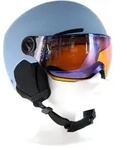 Alpina Zupo Visor Q-Lite Kinder Skihelm-Hell-Blau-48-52