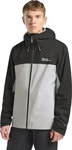Jack Wolfskin 1115892, Jack Wolfskin Weiltal 2L Herren Regenjacke-Hell-Grau-XL,