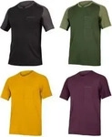 Endura E5084AU, Endura GV500 Foyle T Herren Bikeshirt-Lila-XS, Kostenlose
