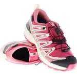 Salomon XA Pro V8 WP Kinder Traillaufschuhe-Rot-33