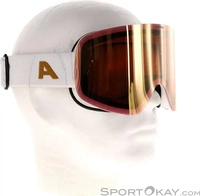 Alpina A7294.8.11, Alpina Penken Q Skibrille-Weiss-One Size, Kostenlose R&uuml;cksendung: