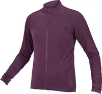 Endura E5095AU, Endura GV500 L/S Herren Bikeshirt langarm-Lila-M, Kostenlose