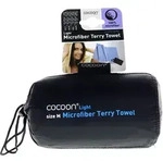 Cocoon Terry Towel Light M Microfaser Handtuch-Blau-One Size