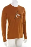 Ortovox 185 Merino Mtn Cutout Herren Shirt-Braun-S