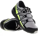 Salomon Speedcross WP Kinder Traillaufschuhe-Grau-31