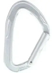 Edelrid Mission Straight Schnappkarabiner-Silber-One Size