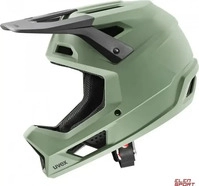 Uvex 41.0.935., Uvex Ravage Fullface Helm-Oliv-Dunkelgr&uuml;n-52-55, Kostenlose