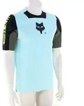 Fox Defend Elevated Herren Bikeshirt-Hell-Blau-S