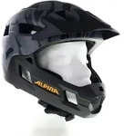 Alpina Rupi Kinder Fullface Helm-Grau-50-55