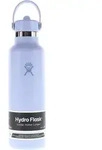 Hydro Flask Standard Mouth Flex Straw Cap 621ml Thermosflasche-Hell-Blau-One Size