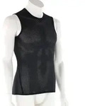 GripGrab Ultralight Mesh Sleeveless Base Layer Herren Funktionsshirt-Schwarz-S