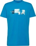 Mammut 1017-06490, Mammut Mountain 3308m Herren T-Shirt-Blau-L, Kostenlose