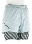 Dynafit Trail 2in1 Shorts Damen Laufhose-Gr&uuml;n-XS