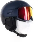 Salomon Driver Prime Sigma Plus Skihelm mit Visier-Dunkel-Blau-S