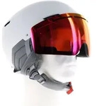 Head Cinema 5K Skihelm mit Visier-Weiss-M-L