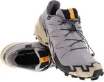Salomon Speedcross 6 GTX Herren Traillaufschuhe Gore-Tex-Hell-Grau-8,5