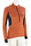 Vaude Kuro Half Zip Damen Bikeshirt langarm-Orange-38