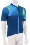 Endura Bitmap Block Print Herren Bikeshirt-Blau-M