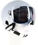 POC Obex Visor MIPS Skihelm mit Visier-Weiss-M-L